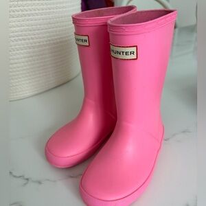 Hunter Vibrant Pink Waterproof Boots UK10/US11